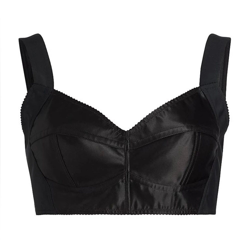 Dolce & Gabbana Satin Corset Top New with Tags
